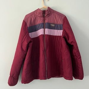 L.L.Bean Mountain Classic Colorblock Puffer Jacket